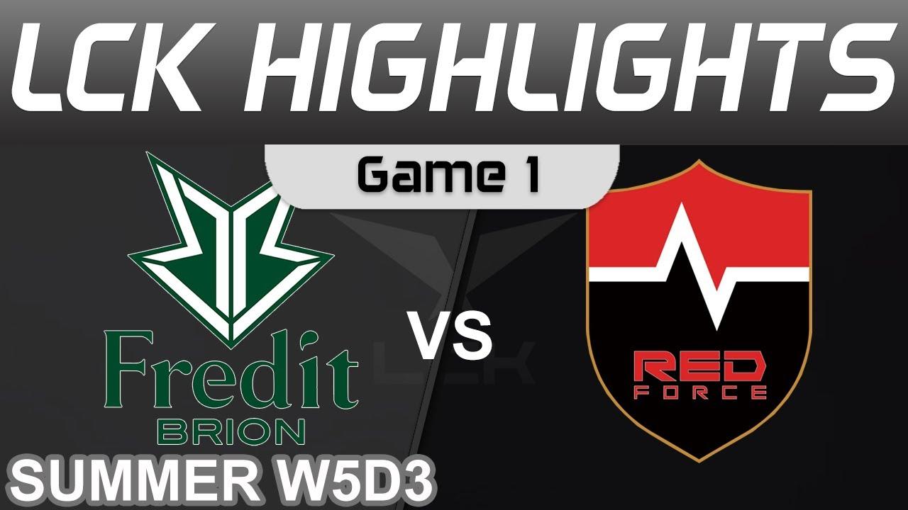 BRO vs NS Highlights Game 1 LCK Summer Season 2022 W5D3 Fredit BRION vs Nongshim RedForce by Onivia thumbnail