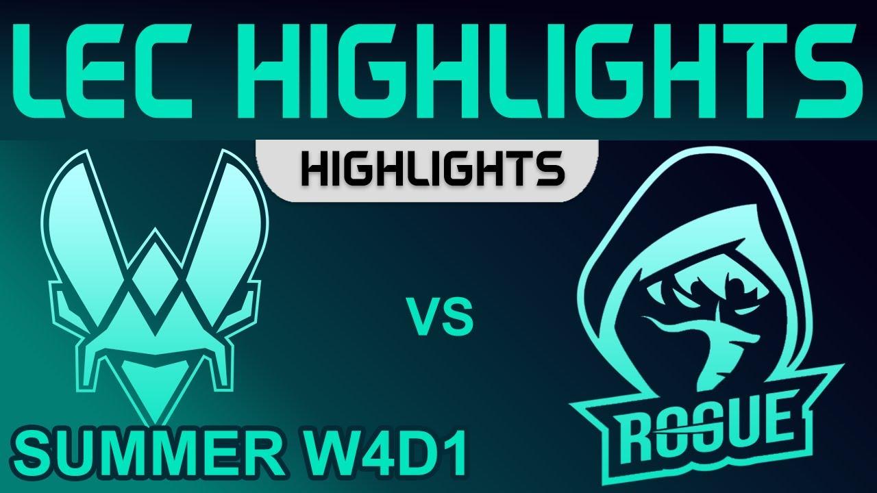 VIT vs RGE Highlights LEC Summer Season 2022 W4D1 Team Vitality vs Rogue by Onivia thumbnail