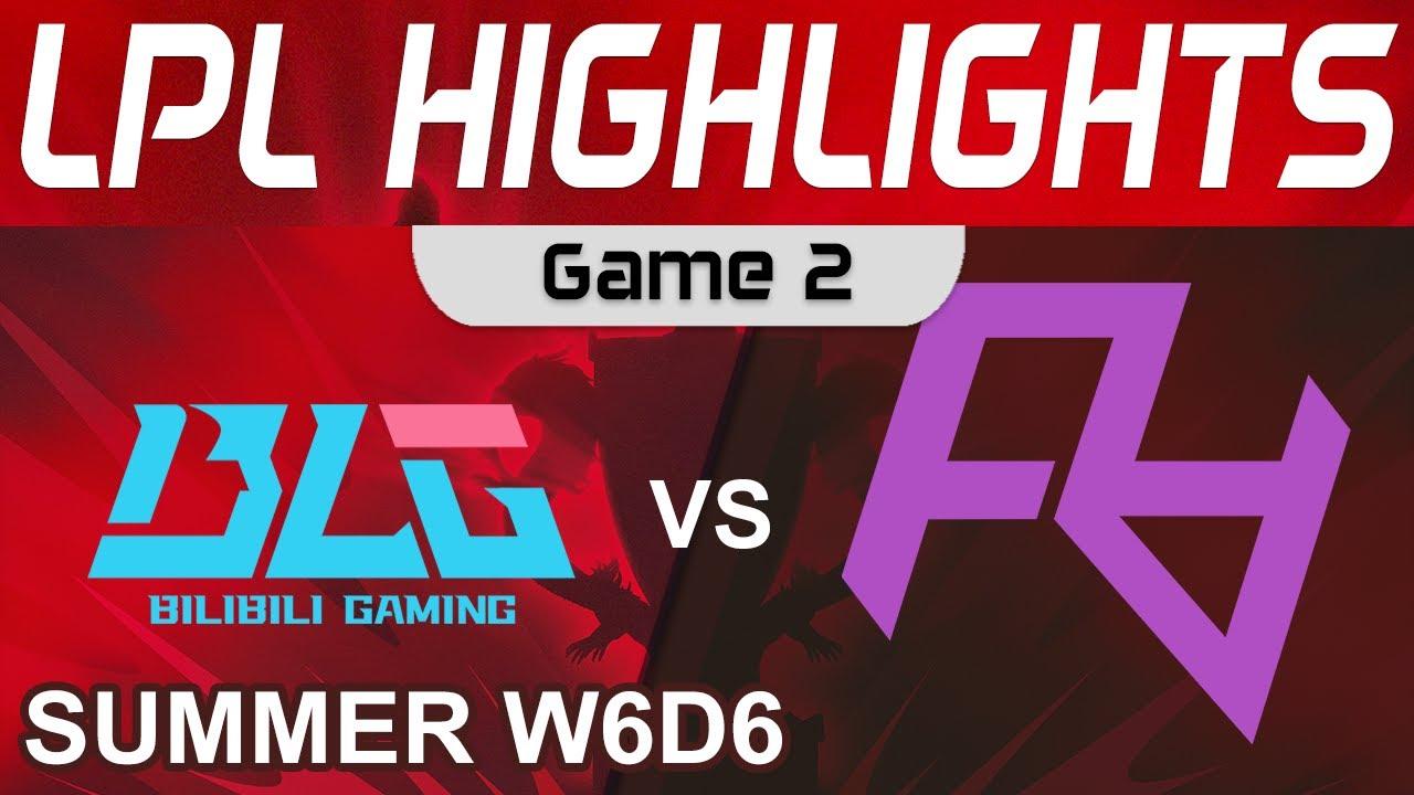 BLG vs RA Highlights Game 2 LPL Summer Season 2022 W6D6 Bilibili Gaming vs Rare Atom by Onivia thumbnail