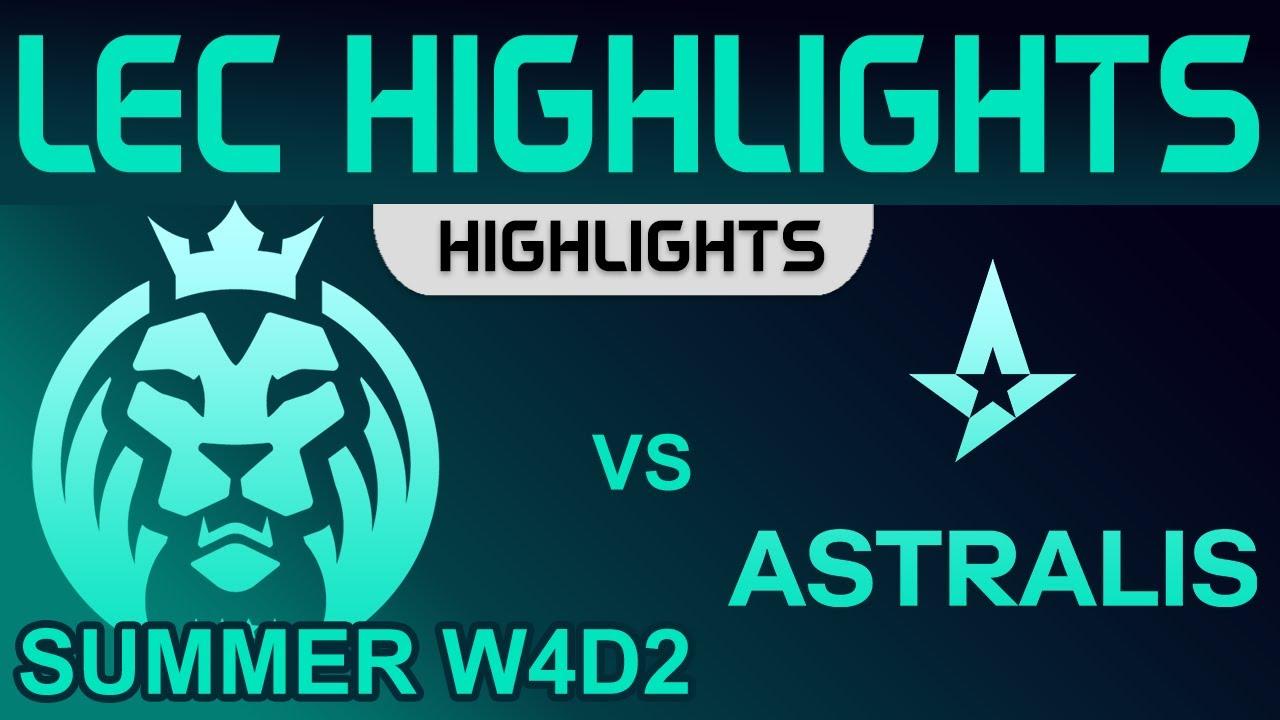 MAD vs AST Highlights LEC Summer Season 2022 W4D2 MAD Lions vs Astralis by Onivia thumbnail