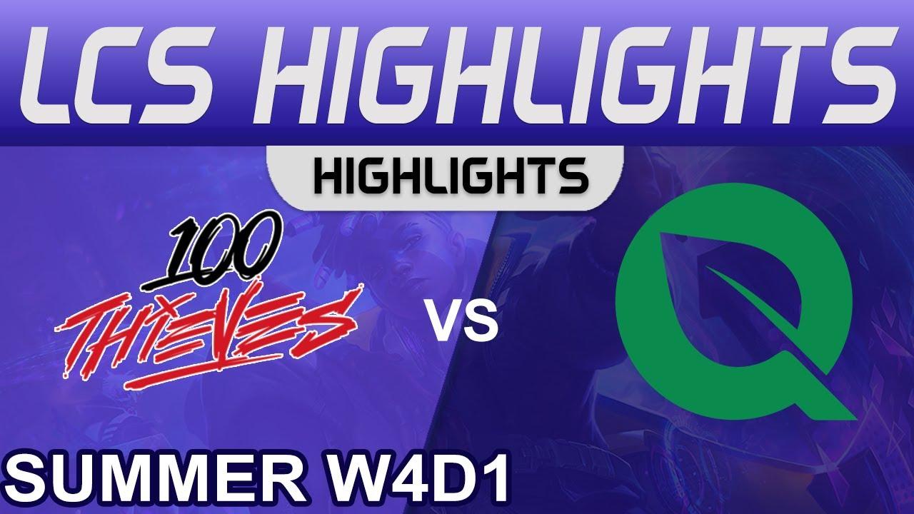 100 vs FLY Highlights LCS Summer Season 2022 W4D1 100 Thieves vs FlyQuest by Onivia thumbnail