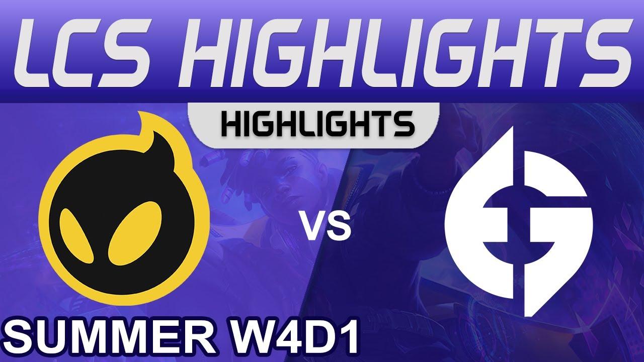 DIG vs EG Highlights LCS Summer Season 2022 W4D1 Dignitas vs Evil Geniuses by Onivia thumbnail