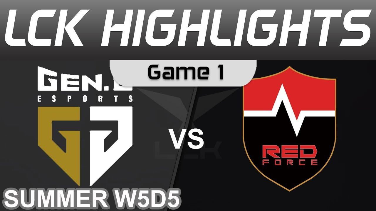 GEN vs NS Highlights Game 1 LCK Summer Season 2022 W5D5 Gen G vs Nongshim RedForce by Onivia thumbnail