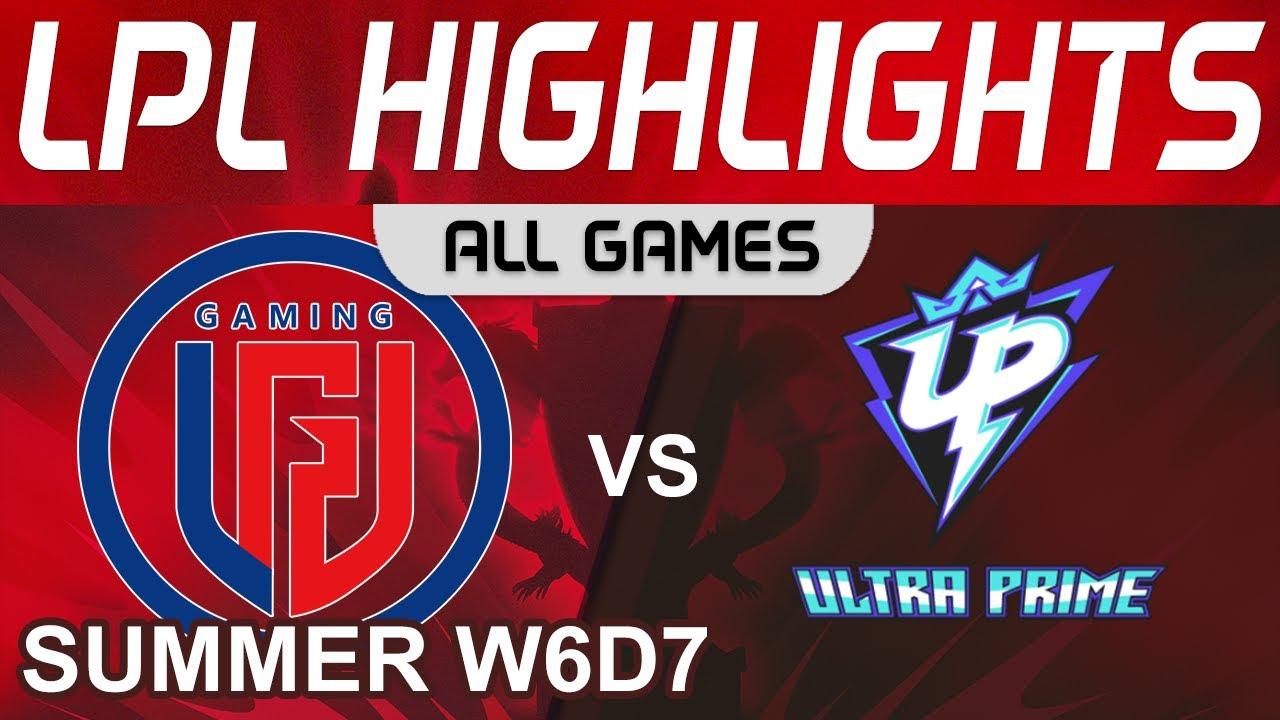 LGD vs UP Highlights ALL GAMES LPL Summer Season 2022 W6D7 LGD Gaming vs Ultra Prime by Onivia thumbnail