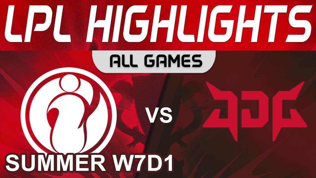 IG vs JDG Highlights ALL GAMES LPL Summer Season 2022 W7D1 Invictus Gaming vs JD Gaming by Onivia thumbnail