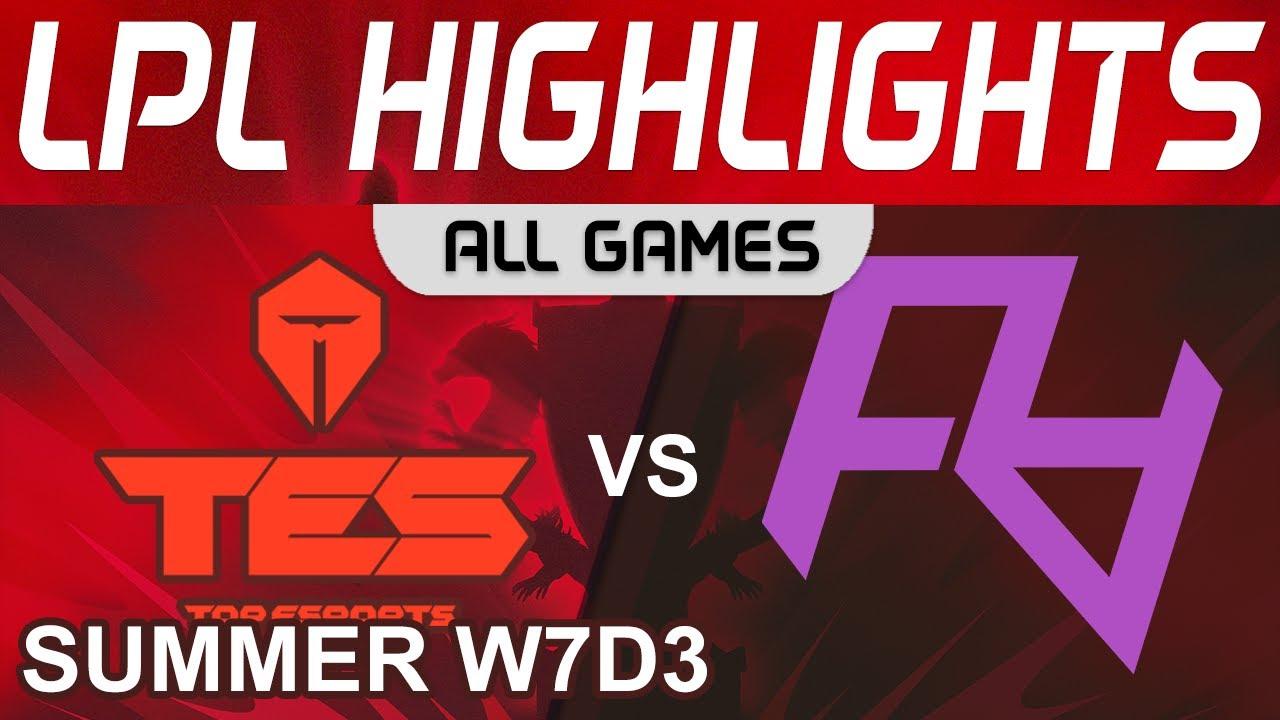 TES vs RA Highlights ALL GAMES LPL Summer Season 2022 W7D3 Top Esports vs Rare Atom by Onivia thumbnail