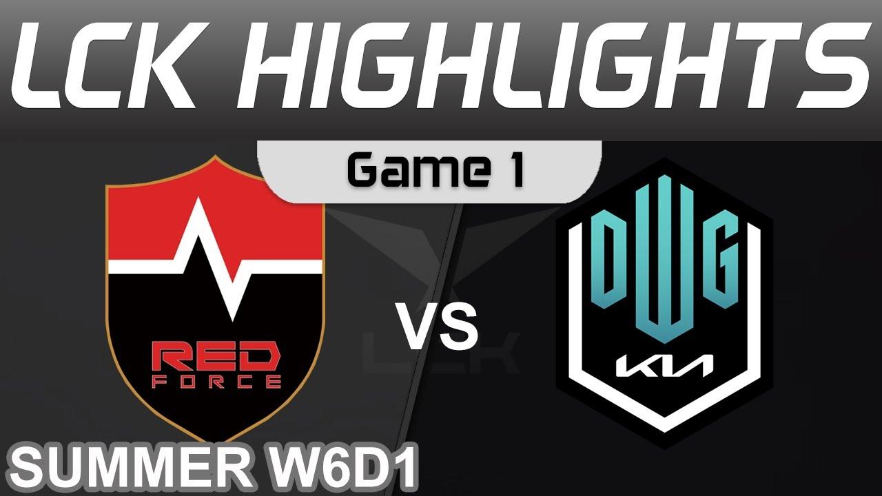 NS vs DK Highlights Game 1 LCK Summer Season 2022 W6D1 Nongshim RedForce vs DWG KIA by Onivia thumbnail