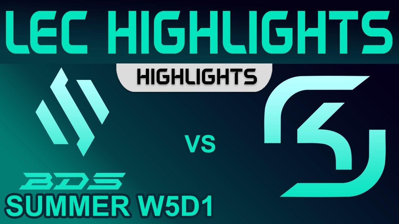 BDS vs SK Highlights LEC Summer Season 2022 W5D1 Team BDS vs SK Gaming by Onivia thumbnail