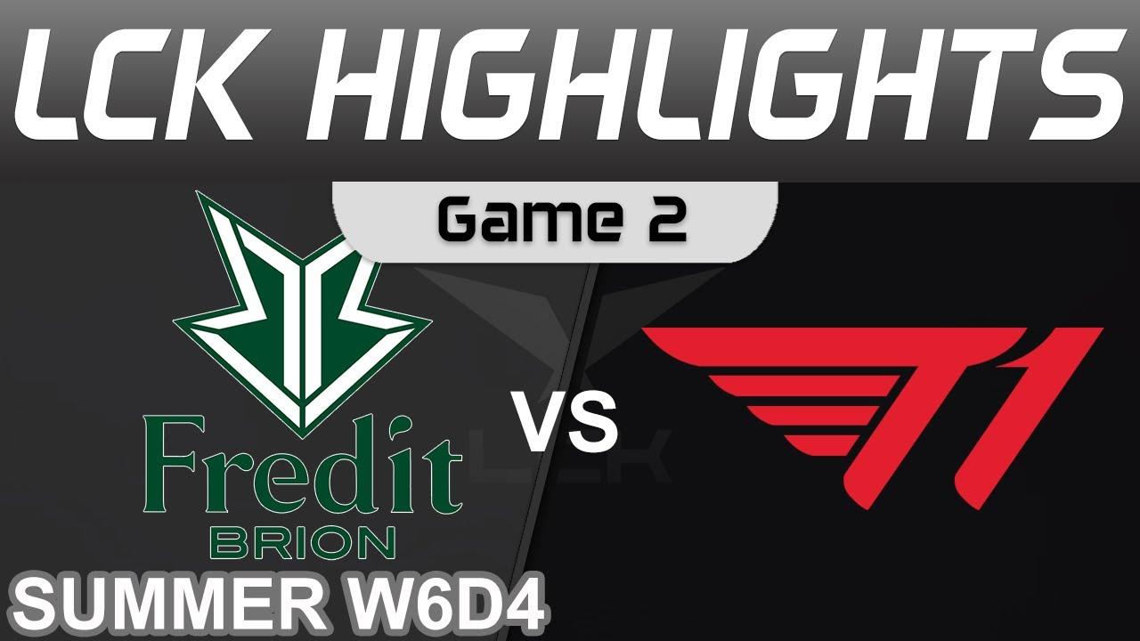 BRO vs T1 Highlights Game 2 LCK Summer Season 2022 W6D4 Fredit BRION vs T1 by Onivia thumbnail