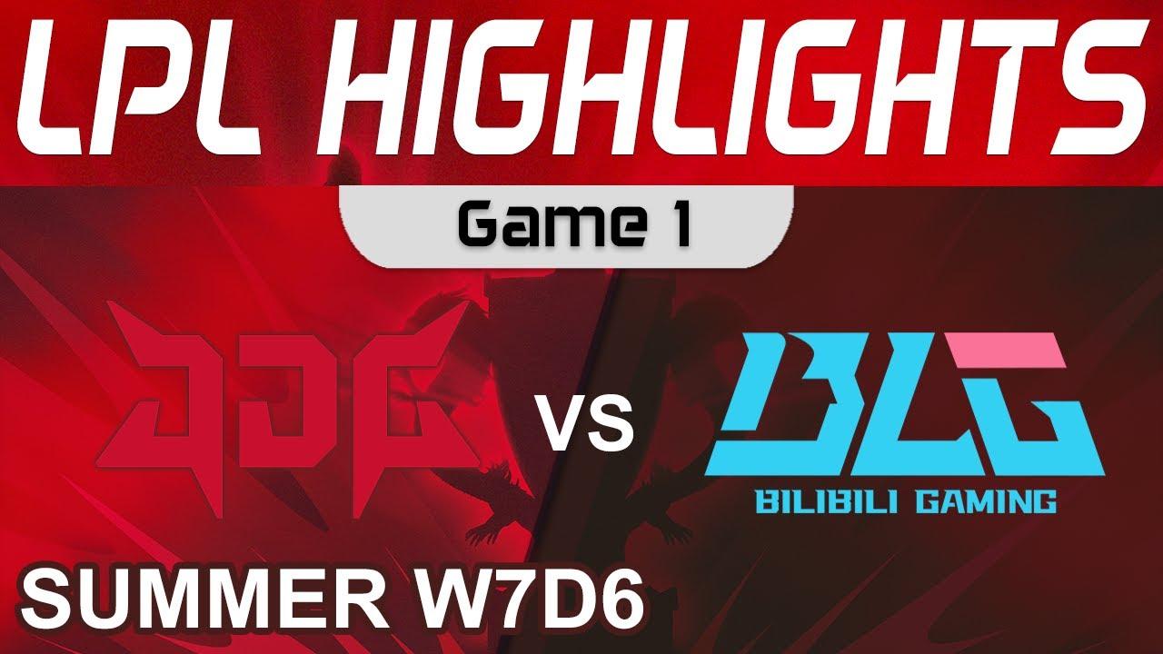 JDG vs BLG Highlights Game 1 LPL Summer Season 2022 W7D6 JD Gaming vs Bilibili Gaming by Onivia thumbnail