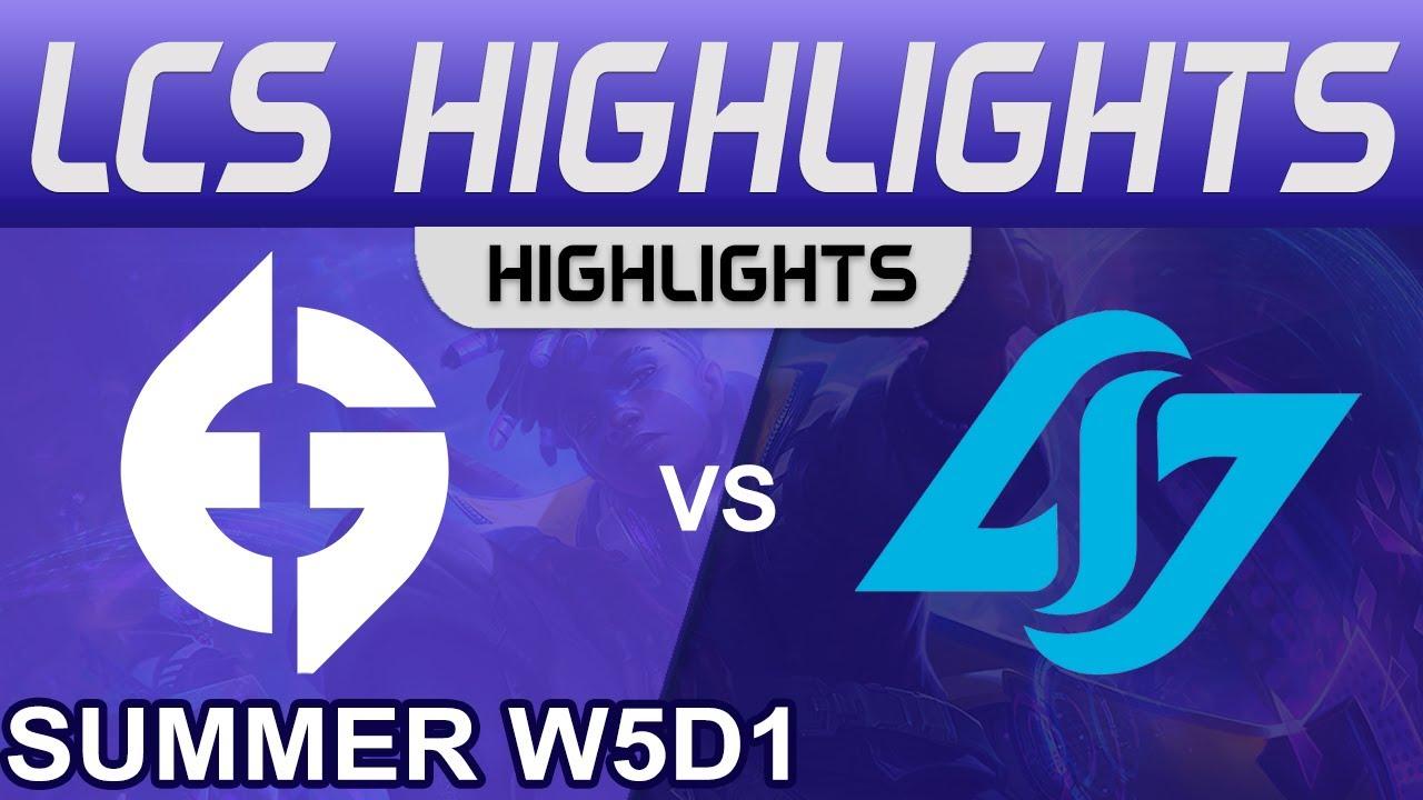 EG vs CLG Highlights LCS Summer Season 2022 W5D1 Evil Geniuses vs Conter Logic Gaming by Onivia thumbnail