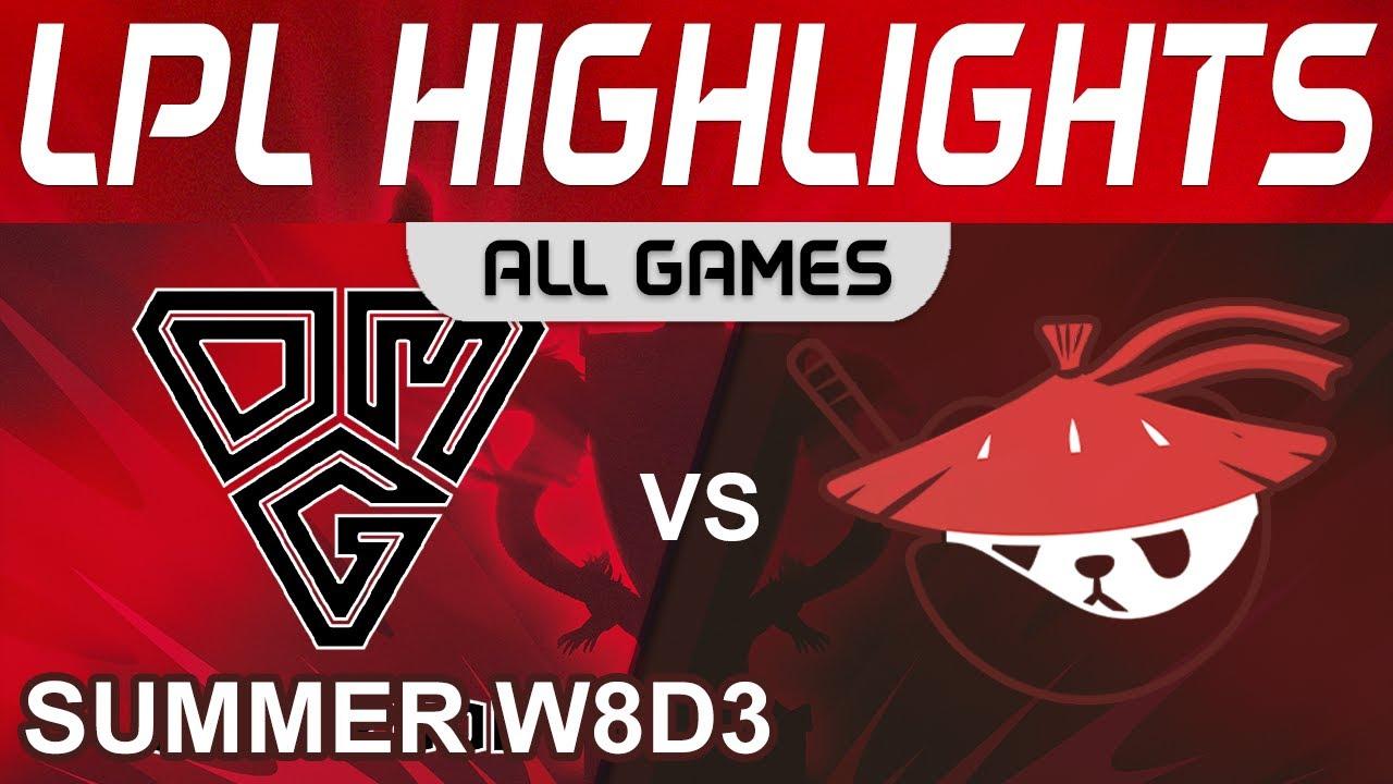 OMG vs AL Highlights ALL GAMES LPL Summer Season 2022 W8D3 Oh My God vs Anyone's Legend by Onivia thumbnail