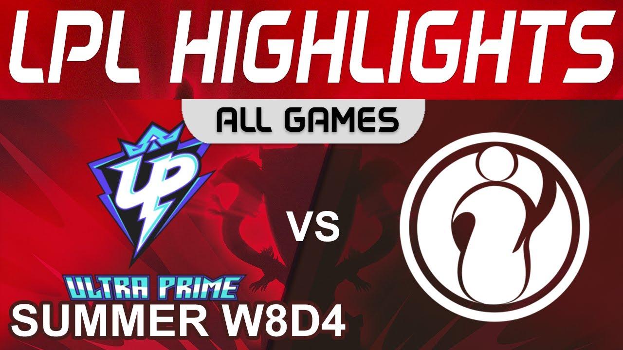 UP vs IG Highlights ALL GAMES LPL Summer Season 2022 W8D4 Ultra Prime vs Invictus Gaming by Onivia thumbnail