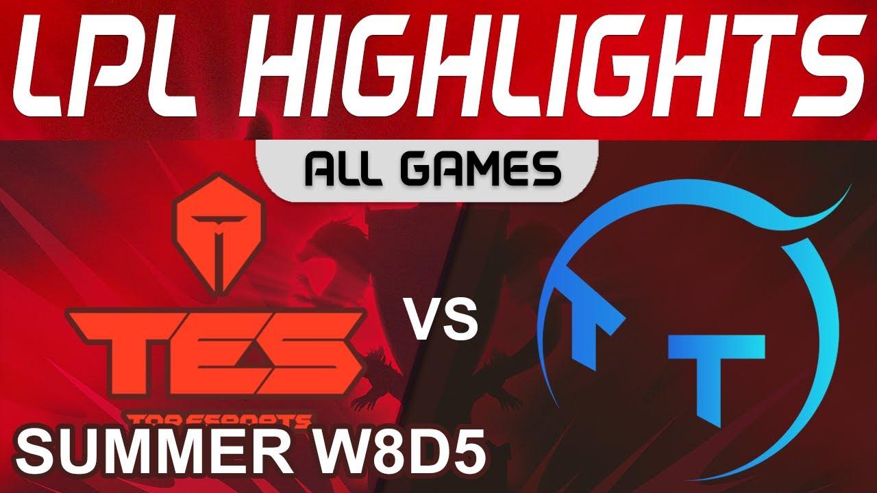 TES vs TT Highlights ALL GAMES LPL Summer Season 2022 W8D5 Top Esports vs ThunderTalk Gaming by Oniv thumbnail