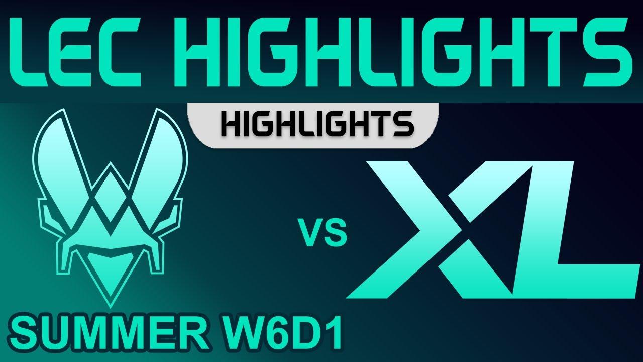 VIT vs XL Highlights LEC Summer Season 2022 W6D1 Team Vitality vs Excel by Onivia thumbnail