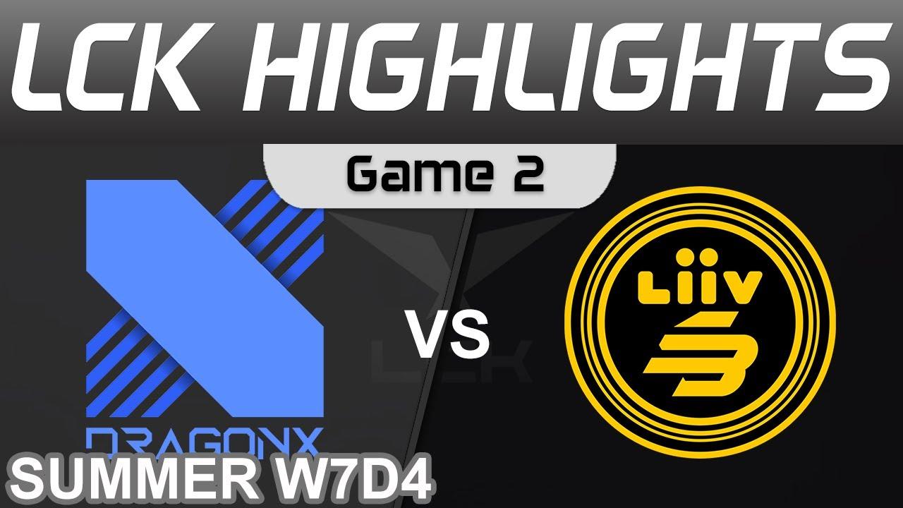 DRX vs LSB Highlights Game 2 LCK Summer Season 2022 W7D4 DragonX vs Liiv SANDBOX by Onivia thumbnail