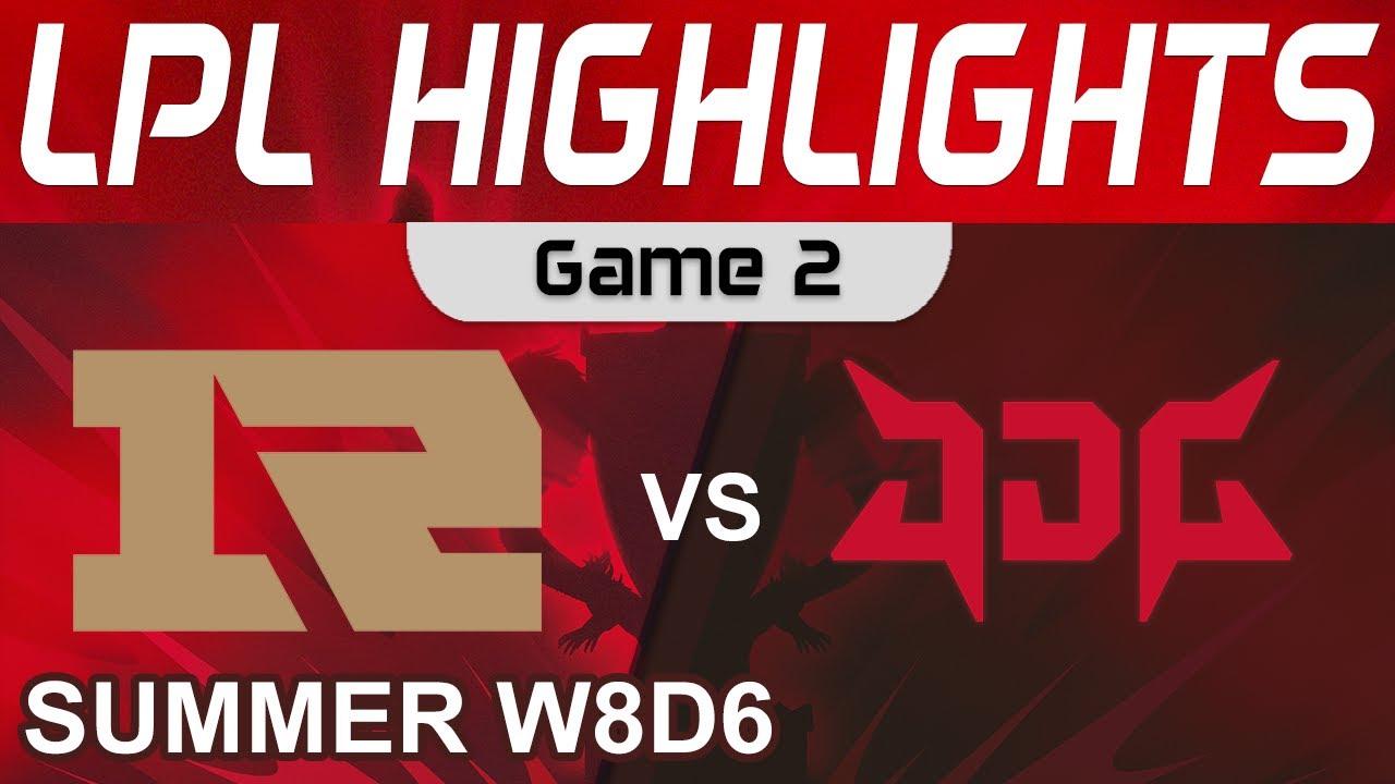 RNG vs JDG Highlights Game 2 LPL Summer Season 2022 W8D6 Royal Never Give Up vs JD Gaming by Onivia thumbnail