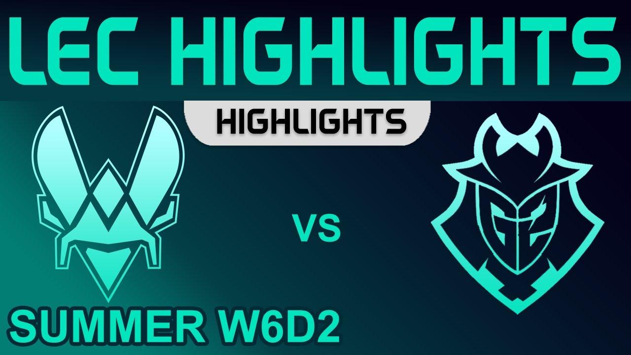 VIT vs G2 Highlights LEC Summer Season 2022 W6D2 Team Vitality vs G2 Esports by Onivia thumbnail