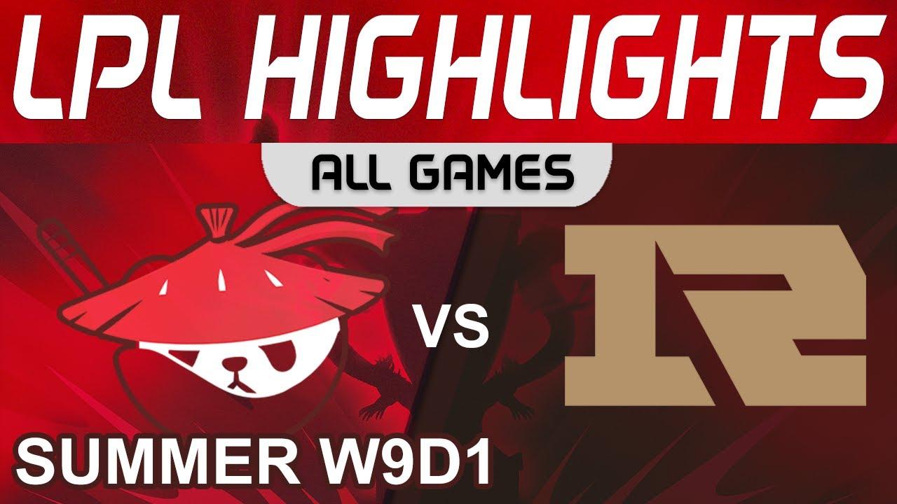 AL vs RNG Highlights ALL GAMES LPL Summer Season 2022 W9D1 Anyone's Legend vs Royal Never Give Up by thumbnail