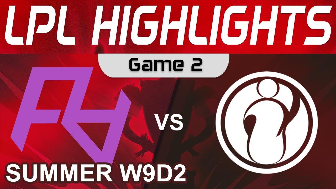 RA vs IG Highlights Game 2 LPL Summer Season 2022 W9D2 Rare Atom vs Invictus Gaming by Onivia thumbnail