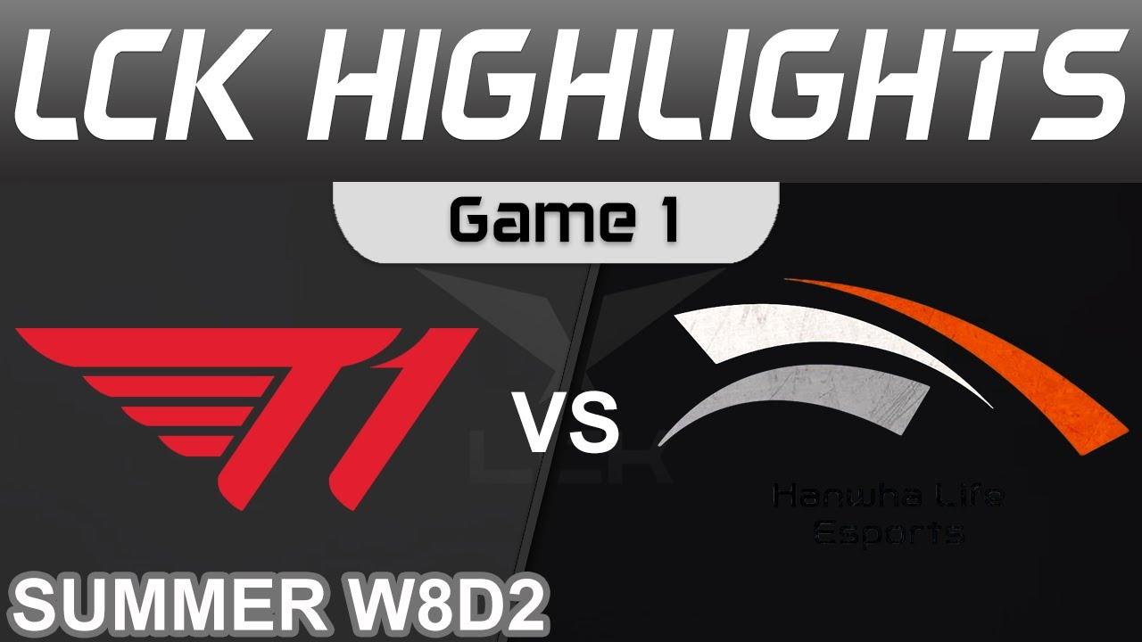 T1 vs HLE Highlights Game 1 LCK Summer Season 2022 W8D2 T1 vs Hanwha Life Esports by Onivia thumbnail