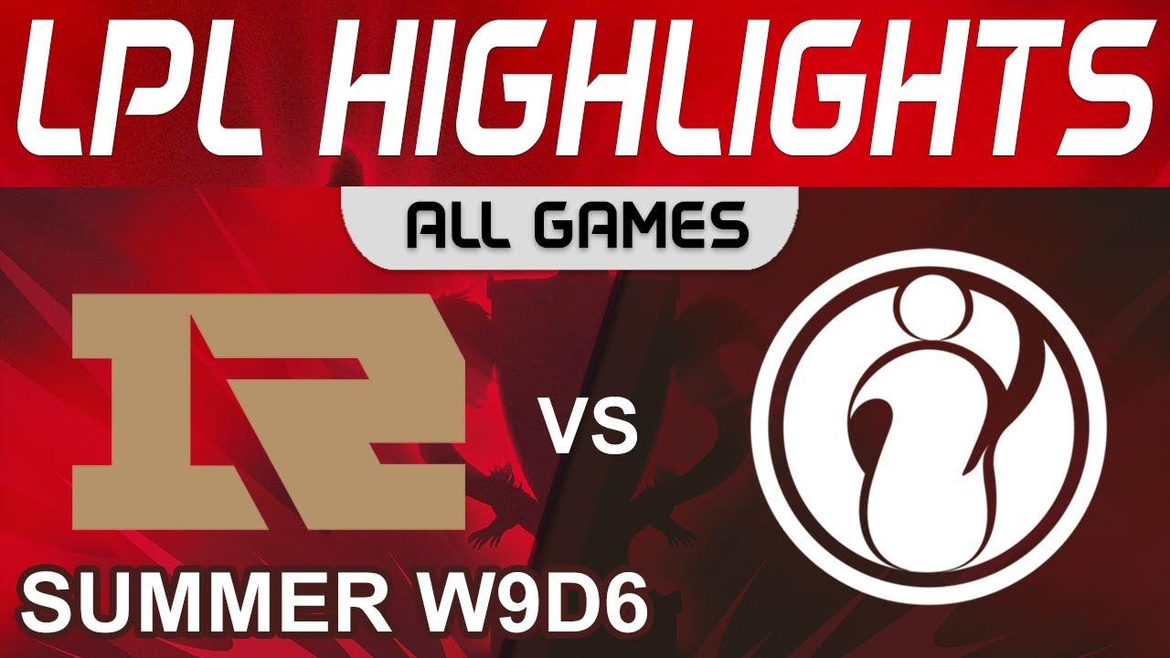 RNG vs IG Highlights ALL GAMES LPL Summer Season 2022 W9D6 Royal Never Give Up vs Invictus Gaming by thumbnail