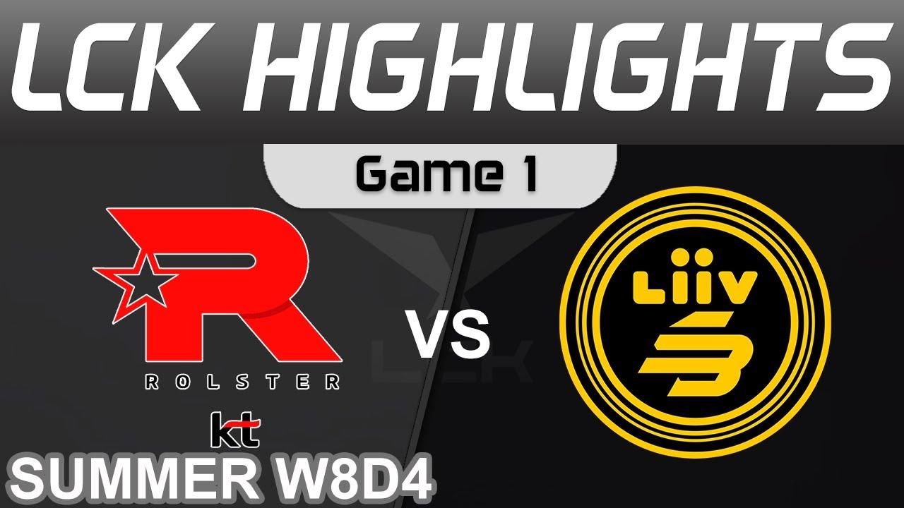 KT vs LSB Highlights Game 1 LCK Summer Season 2022 W8D4 KT Rolster vs Liiv SANDBOX by Onivia thumbnail