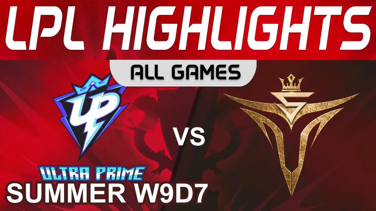 UP vs V5 Highlights ALL GAMES LPL Summer Season 2022 W9D7 Ultra Prime vs Victory Five by Onivia thumbnail