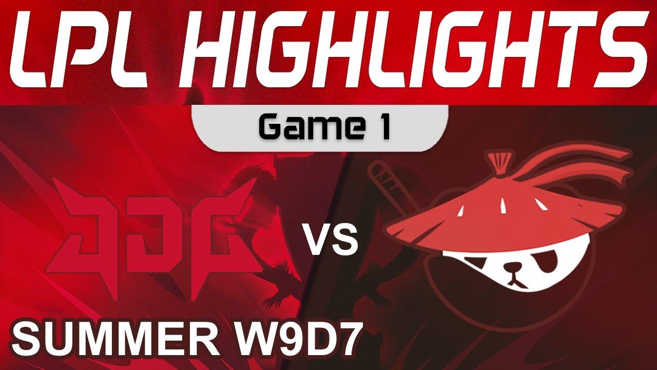 JDG vs AL Highlights Game 1 LPL Summer Season 2022 W9D7 JD Gaming vs Anyone's Legend by Onivia thumbnail