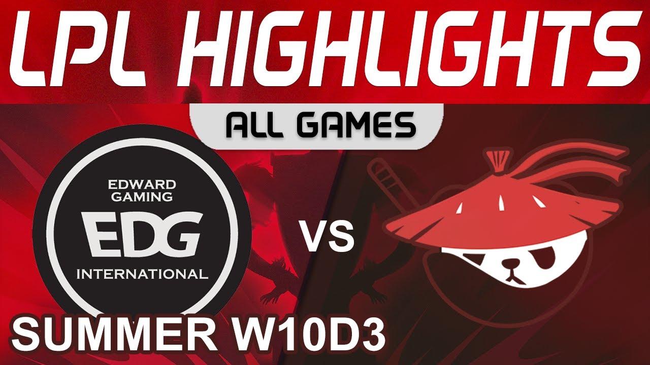 EDG vs AL Highlights ALL GAMES LPL Summer Season 2022 W10D3 EDward Gaming vs Anyone's Legends by Oni thumbnail