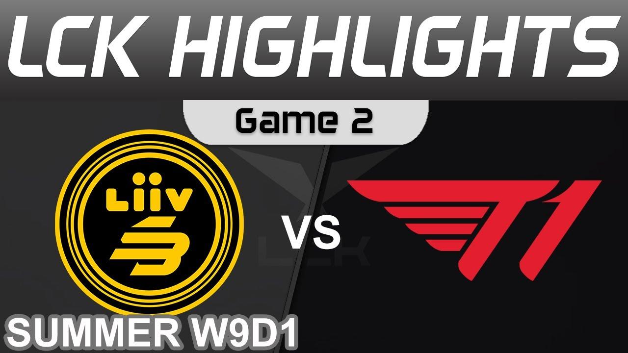 LSB vs T1 Highlights Game 2 LCK Summer Season 2022 W9D1 Liiv SANDBOX vs T1 by Onivia thumbnail