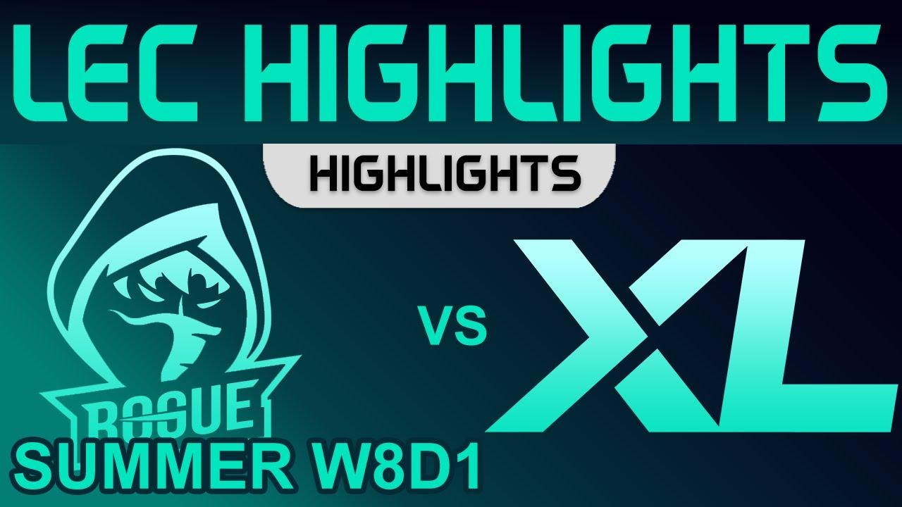 RGE vs XL Highlights LEC Summer Season 2022 W8D1 Rogue vs Excel by Onivia thumbnail