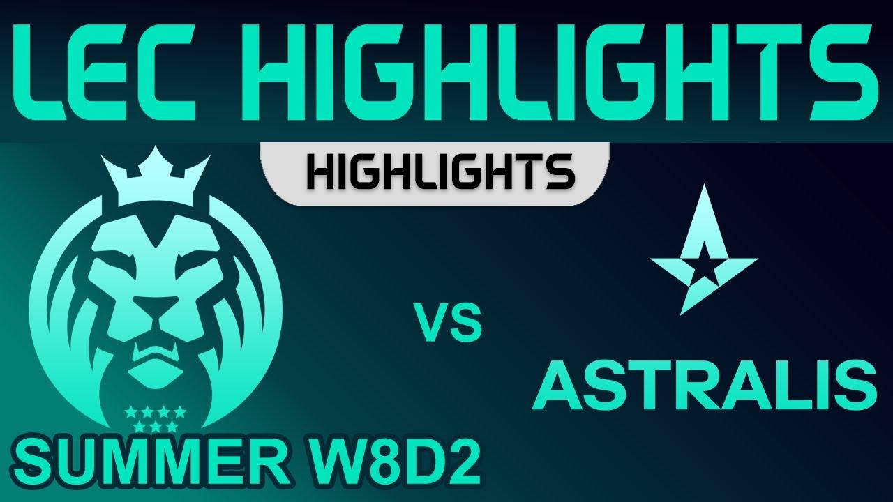 MAD vs AST Highlights LEC Summer Season 2022 W8D2 MAD Lions vs Astralis by Onivia thumbnail