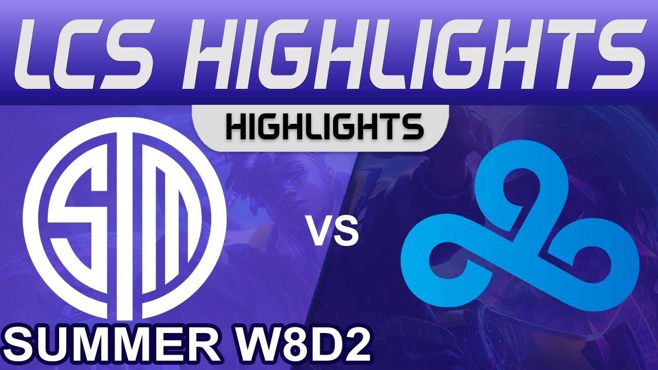 TSM vs C9 Highlights LCS Summer Season 2022 W8D2 Team SoloMid vs Cloud9 by Onivia thumbnail