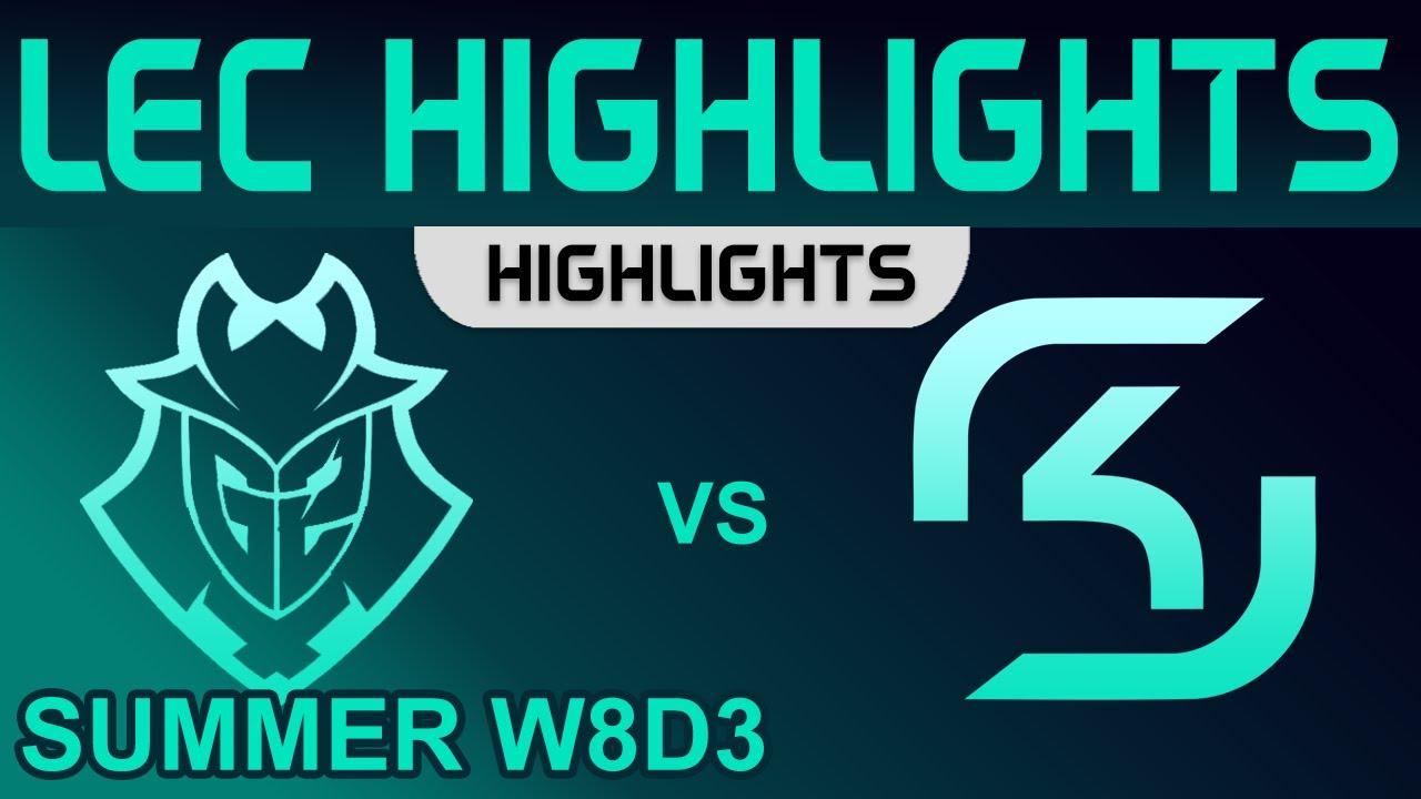 G2 vs SK Highlights LEC Summer Season 2022 W8D3 G2 Esports vs SK Gaming by Onivia thumbnail