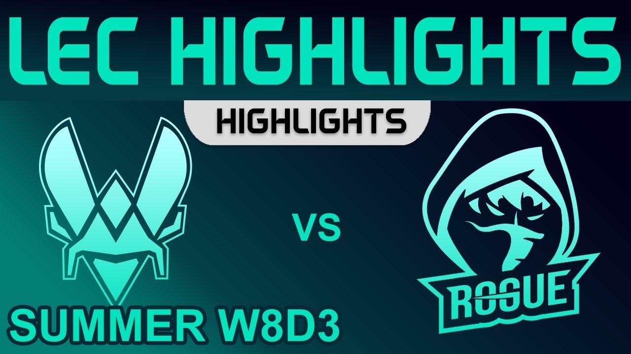 VIT vs RGE Highlights LEC Summer Season 2022 W8D3 Team Vitality vs Rogue by Onivia thumbnail