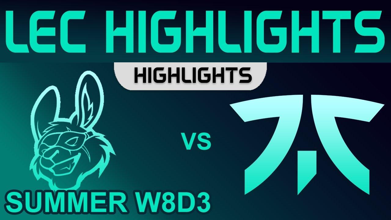 MSF vs FNC Highlights LEC Summer Season 2022 W8D3 Misfits Gaming vs Fnatic by Onivia thumbnail