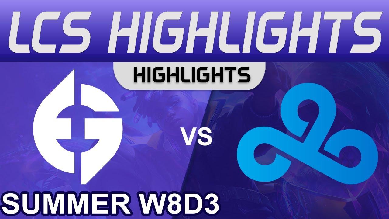 EG vs C9 Highlights LCS Summer Season 2022 W8D3 Evil Geniuses vs Cloud9 by Onivia thumbnail