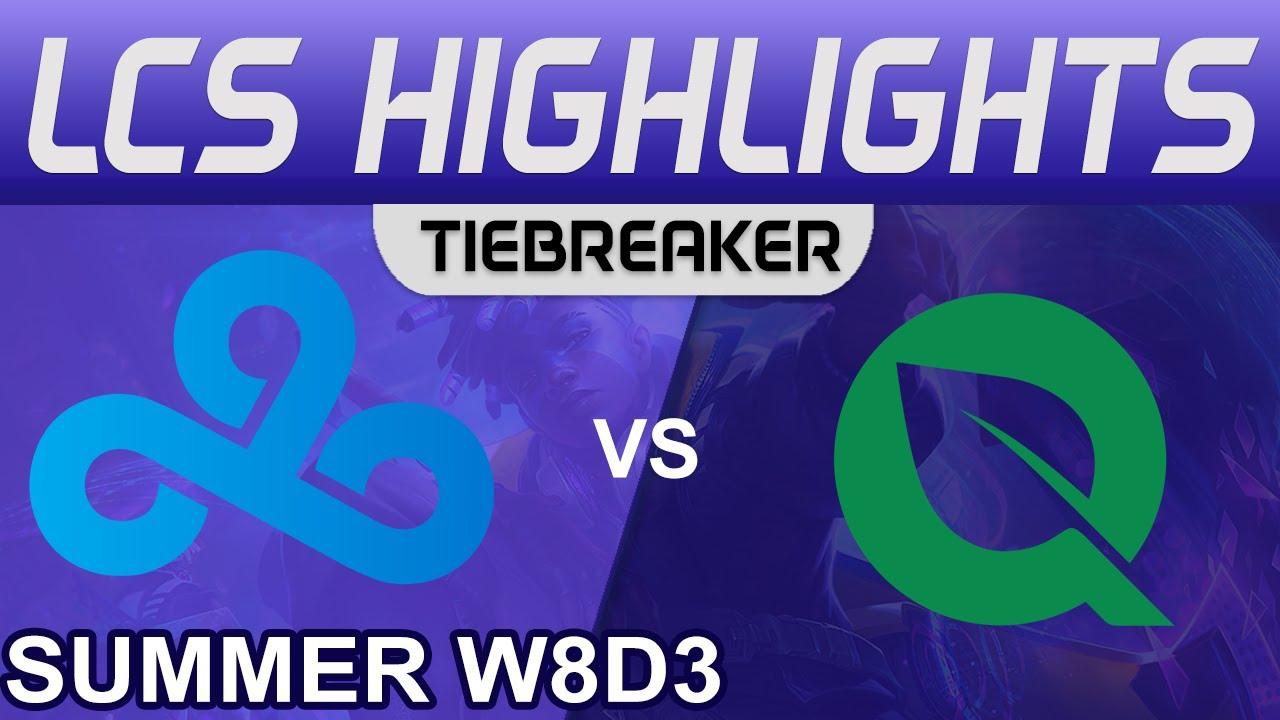 C9 vs FLY Tiebreaker Highlights LCS Summer Season 2022 W8D3 Cloud9 vs FlyQuest by Onivia thumbnail