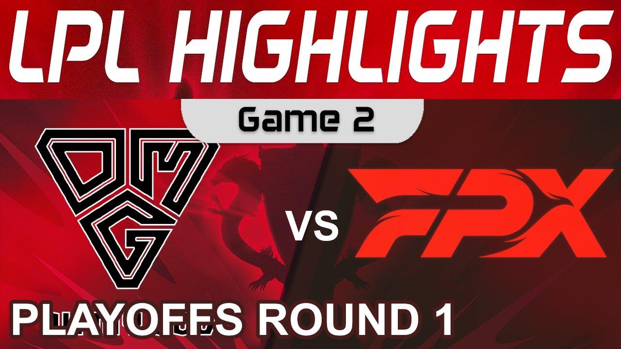 OMG vs FPX Highlights Game 2 LPL Summer Playoffs R1 2022 Oh My God vs FunPlus Phoenix by Onivia thumbnail