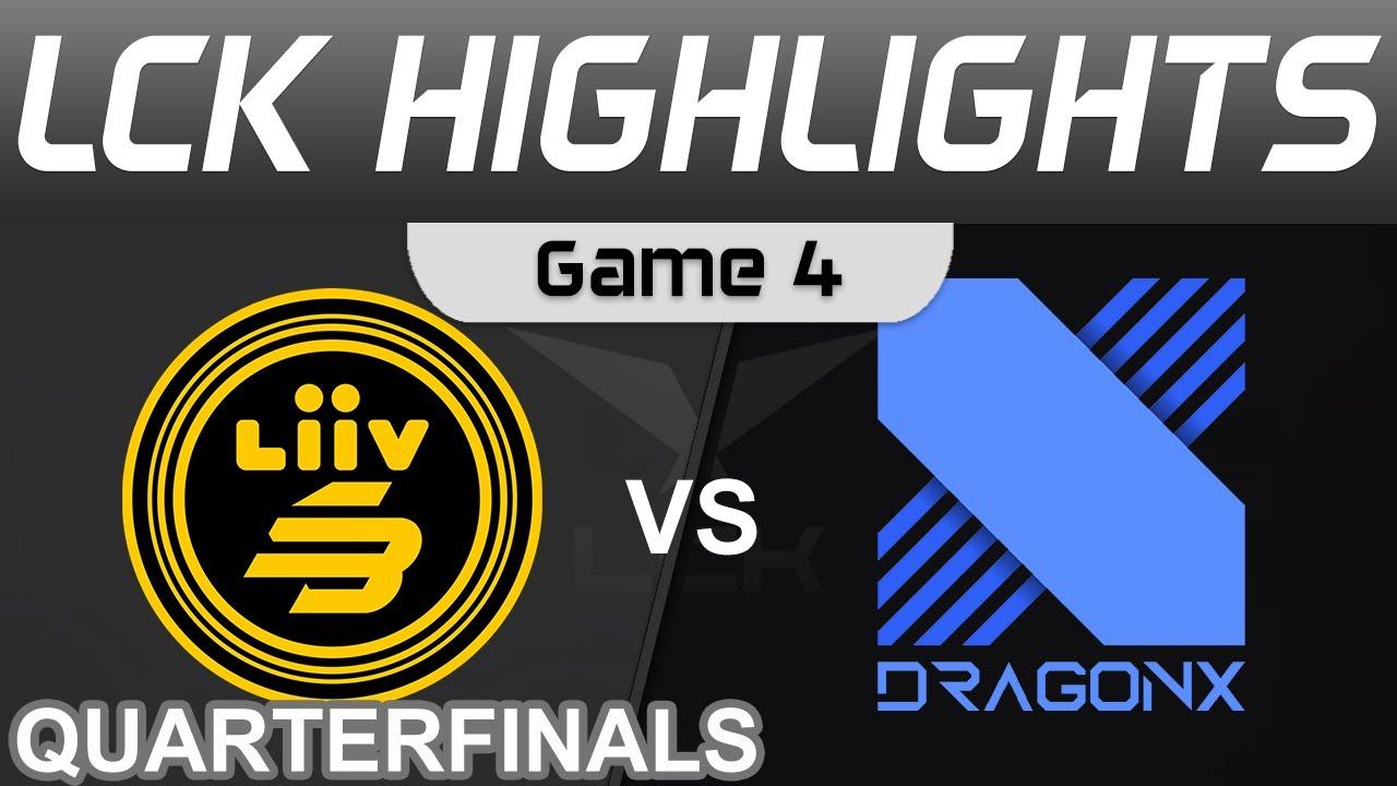 LSB vs DRX Highlights Game 4 Quarterfinals LCK Summer Playoffs 2022 W9D5 Liiv SANDBOX vs DragonX by thumbnail