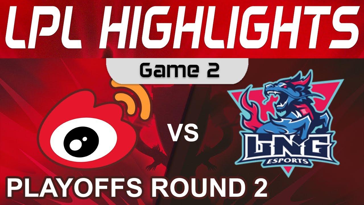 WBG vs LNG Highlights Game 2 LPL Summer Playoffs R2 2022 Weibo Gaming vs LNG Esports by Onivia thumbnail