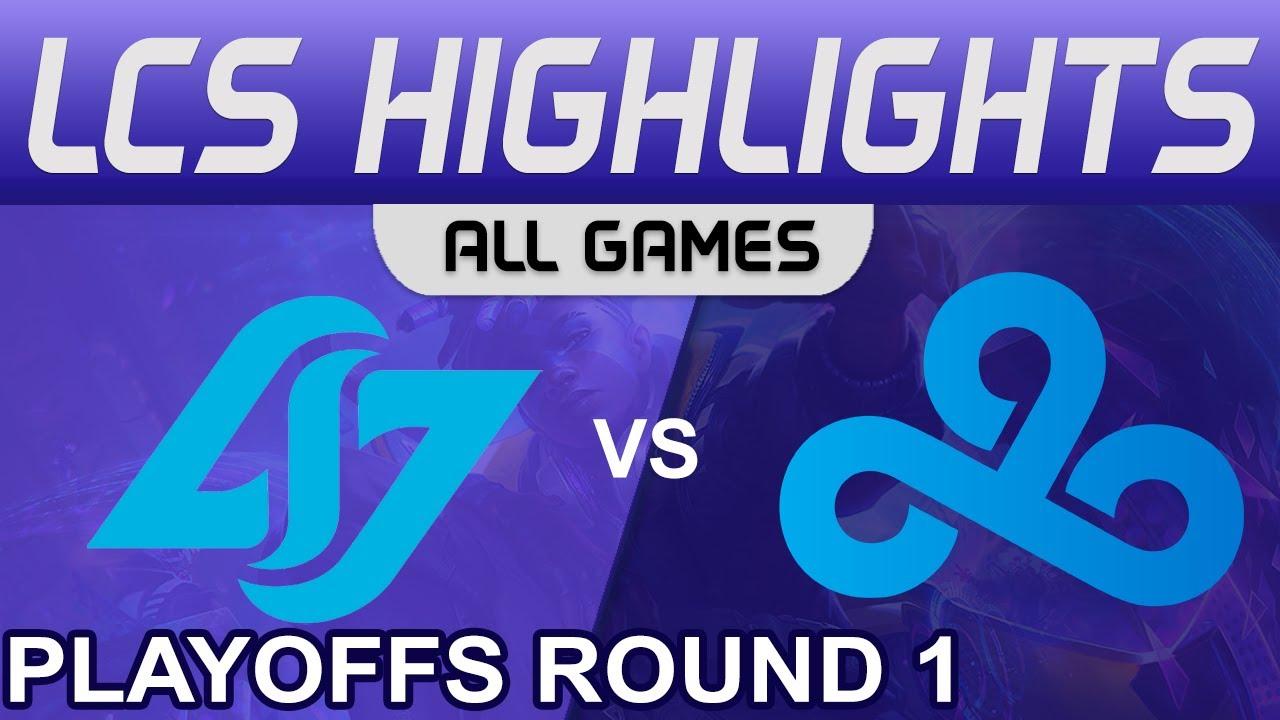 CLG vs C9 Highlights ALL GAMES Playoffs Round 1 LCS Summer 2022 Conter Logic Gaming vs Cloud9 thumbnail