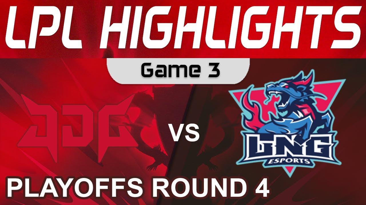 JDG vs LNG Highlights Game 3 LPL Summer Playoffs R4 2022 JD Gaming vs LNG Esports by Onivia thumbnail