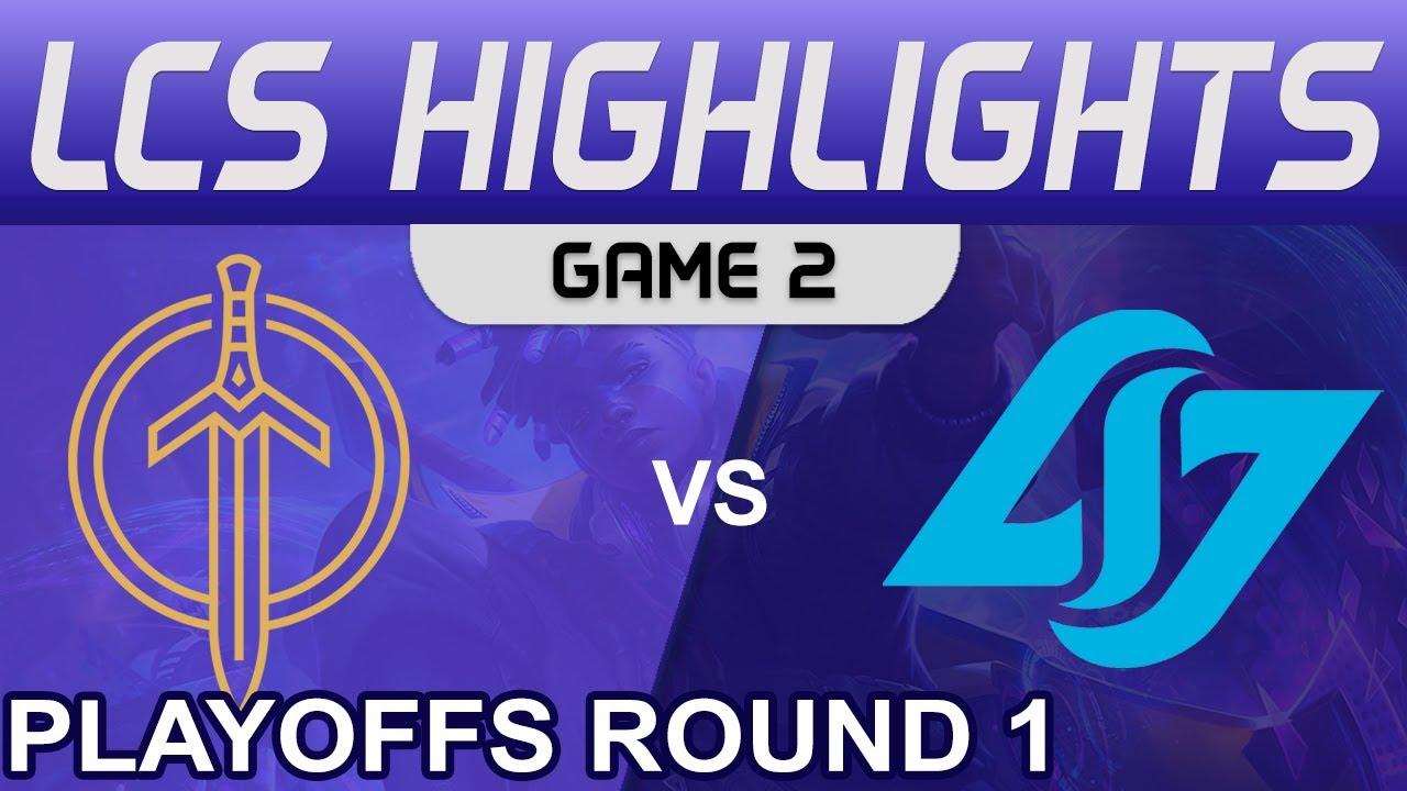 GG vs CLG Highlights Game 2 Playoffs Round 1 LCS Summer 2022 Golden Guardians vs Conter Logic Gaming thumbnail