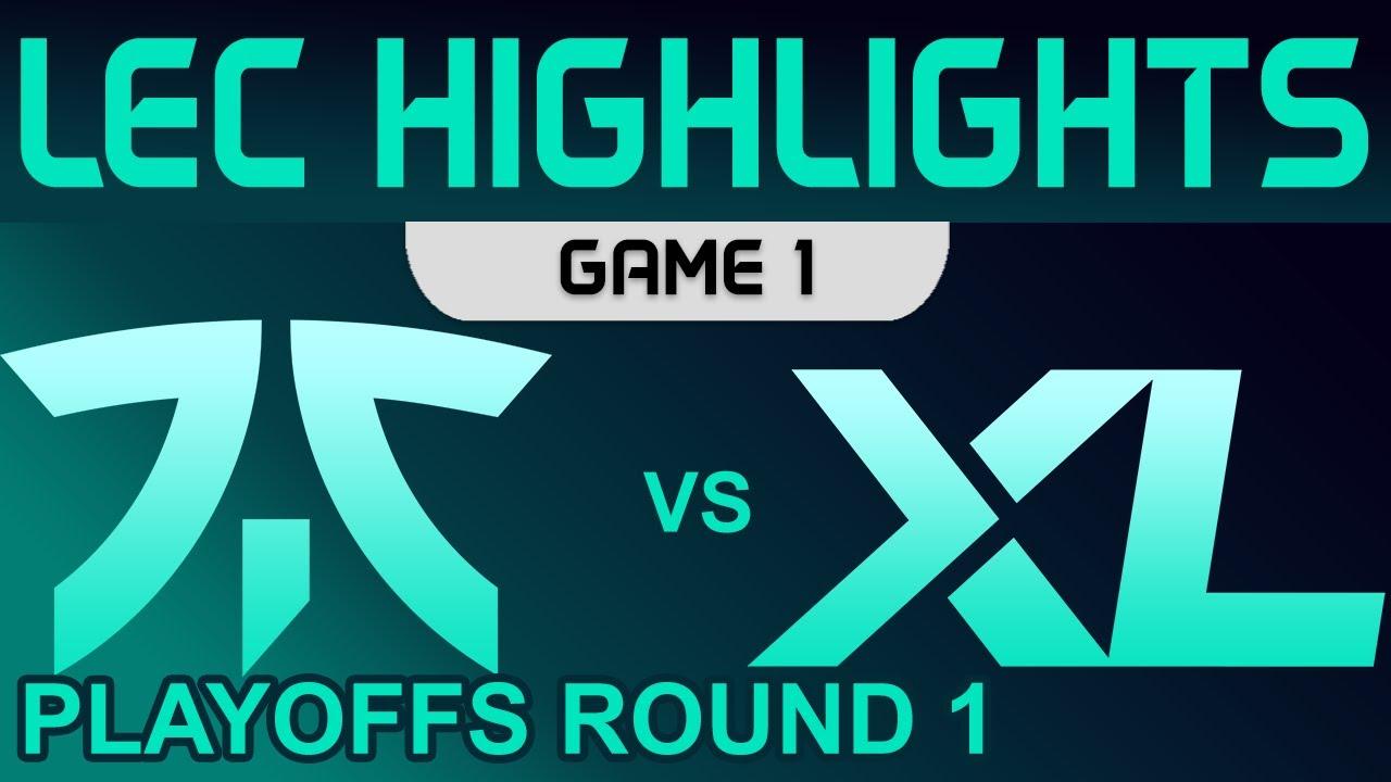 FNC vs XL Highlights Game 1 Playoffs Round 1 LEC Summer 2022 Fnatic vs Excel by Onivia thumbnail