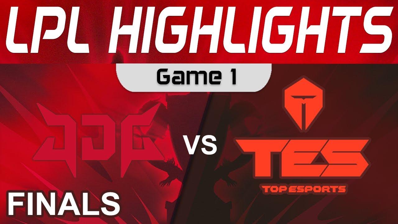 JDG vs TES Highlights Game 1 Finals LPL Summer Playoffs 2022 JD Gaming vs Top Esports by Onivia thumbnail