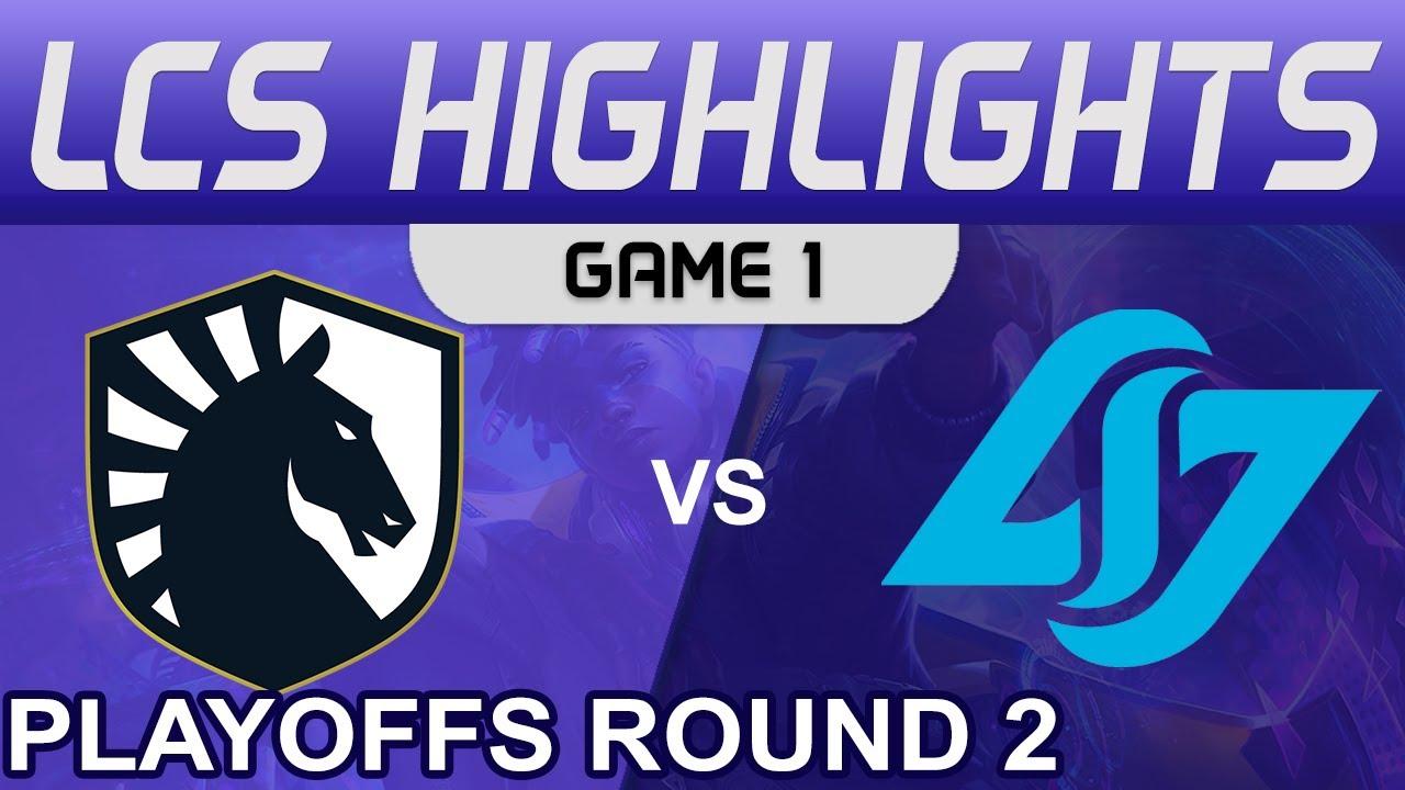 TL vs CLG Highlights Game 1 Playoffs Round 2 LCS Summer 2022 Team Liquid vs Conter Logic Gaming thumbnail