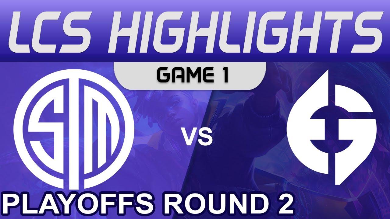 TSM vs EG Highlights Game 1 Playoffs Round 2 LCS Summer 2022 Team SoloMid vs Evil Geniuses by Onivia thumbnail