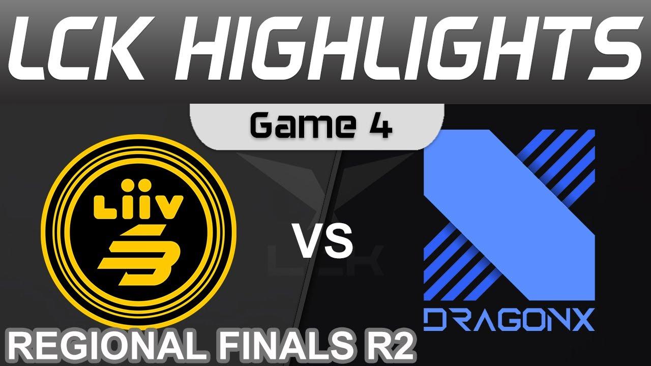 LSB vs DRX Highlights Game 4 LCK Regional Finals R2 2022 Liiv SANDBOX vs DragonX by Onivia thumbnail